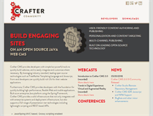 Tablet Screenshot of craftercms.org